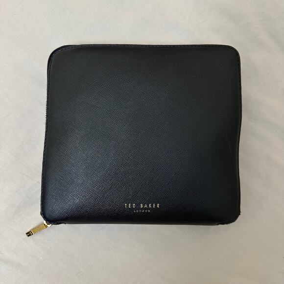 Ted Baker Kaycie Citrus‎ Bloom Fold Nylon Tote Portable Floral Lemons - Picture 11 of 11